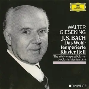 Bach - Das Wohltemperierte Klavier I & II - Walter Gieseking (1990)