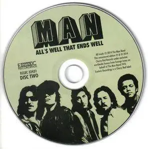 Man - All's Well That Ends Well (1976) {Remastered & Expanded 3CD Edition Esoteric Recordings ECLEC 32431 rel 2014}