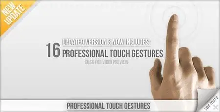 Professional Touch Gestures - Projects for After Effects (VideoHive)