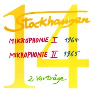 Karlheinz Stockhausen - Text-CD 14 - Mikrophonie I & II 1964-65 (2007) {Stockhausen-Verlag}