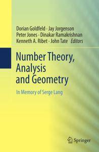 Number Theory, Analysis and Geometry: In Memory of Serge Lang