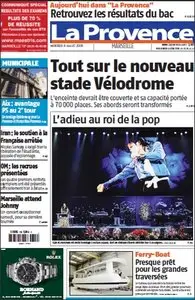La Provence, du Mercredi 08 Juillet 2009.