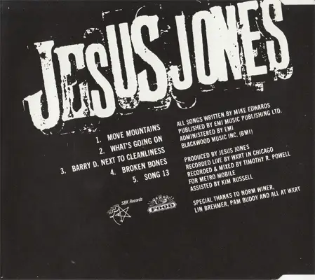 Jesus Jones - Live (1990) / AvaxHome