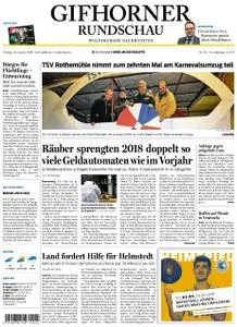 Gifhorner Rundschau - Wolfsburger Nachrichten - 25. Januar 2019