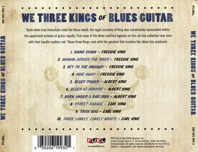 Freddie King, Albert King, Earl King - We Three Kings Of Blues Guitar (2013)