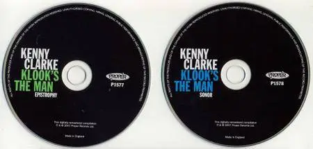 Kenny Clarke - Klook's The Man (2007) {4CD Box Set Properbox 120 rec 1938-1956}