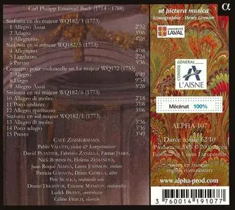 Café Zimmermann - Carl Philipp Emanuel Bach: Symphonies & Cello Concerto (2006)