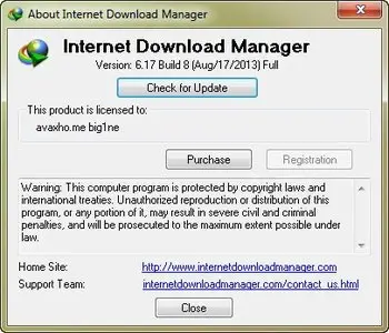 Internet Download Manager 6.17 Build 8