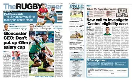 The Rugby Paper – September 18, 2022
