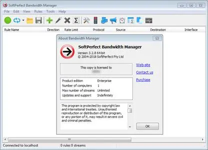 SoftPerfect Bandwidth Manager 3.2.8