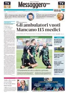 Messaggero Veneto Pordenone - 22 Gennaio 2023