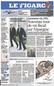 Le Figaro mardi 22 octobre 2013