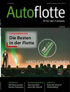 Autoflotte - Dezember 2018