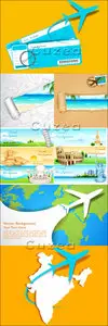 Vector - Travel by plane