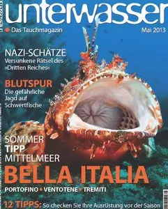 Unterwasser Das Tauchmagazin Mai No 05 2013