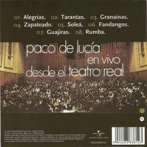 Paco de Lucia - En vivo desde el Teatro Real (1975) {2010 Nueva Integral Box Set CD 14 of 27}