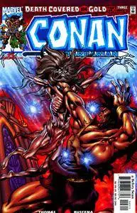Conan Death Covered in Gold 1-3