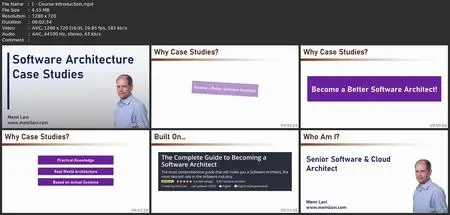 Software Architecture Case Studies