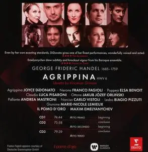 Maxim Emelyanychev, Il Pomo d'Oro, Joyce DiDonato, Franco Fagioli - Handel: Agrippina (2020)