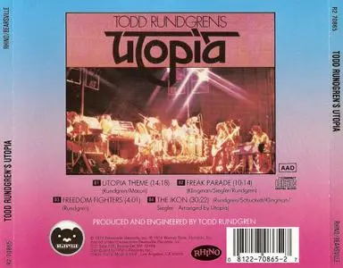 Utopia - Todd Rundgren's Utopia (1974)