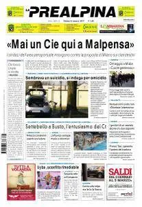 La Prealpina - 6 Gennaio 2017