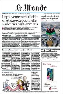 Le Monde - 25 August 2011