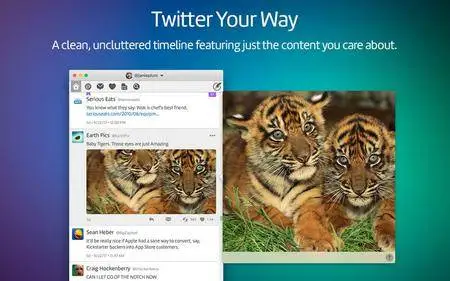 Twitterrific v5.0 macOS