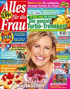 Alles für die Frau – 23. August 2019