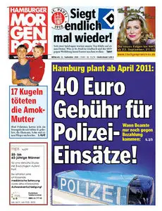 Hamburger Morgenpost vom 22 September 2010