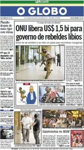 Jornal O Globo - 26 de agosto de 2011
