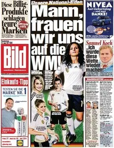 Bild Zeitung vom 25 Juni 2011