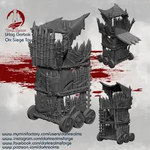 Dark Realms Urlag Gorbok - Orc Siege Tower