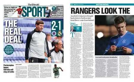 The Herald Sport (Scotland) – July 26, 2021