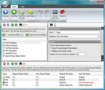 File Renamer Turbo 2.76