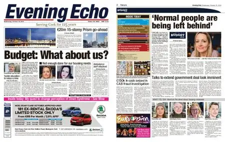 Evening Echo – October 10, 2018