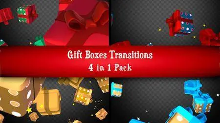 Gift Boxes Transitions Pack 21060758