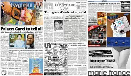 Philippine Daily Inquirer – July 21, 2011