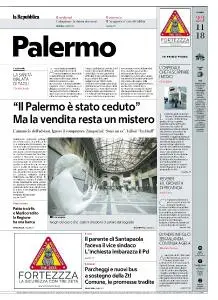la Repubblica Palermo - 23 Novembre 2018