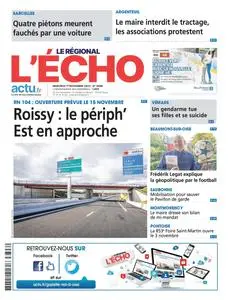 L'Echo Le Régional - 1 Novembre 2023