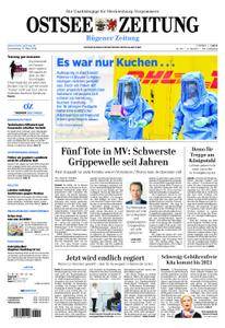 Ostsee Zeitung Rügen - 15. März 2018