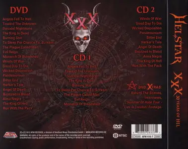 Helstar - XXX - 30 Years Of HEL (2012) [DVD/2CD-Set]