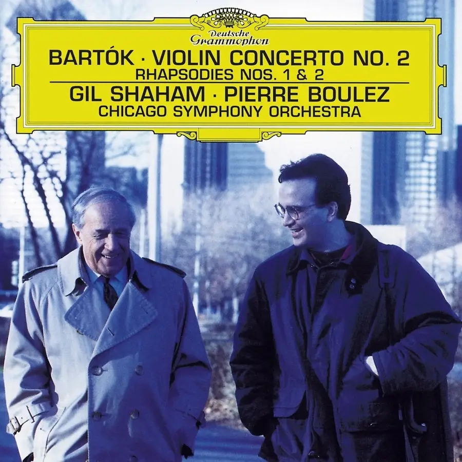 Gil Shaham, Pierre Boulez, Chicago Symphony Orchestra - Béla Bartók ...