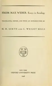 From Max Weber: Essays in sociology 