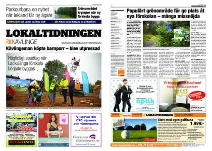 Lokaltidningen Kävlinge – 14 september 2019