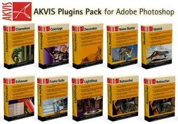 AKVIS - Set of plugins for Adobe Photoshop + In the complete instructions and a video tutorial (2009-2010)