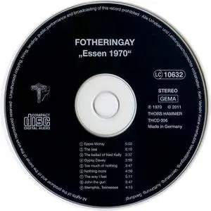 Fotheringay - Essen 1970 (2011)