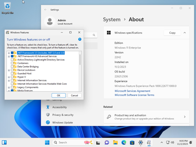 Windows 11 Enterprise 22H2 Build 22621.2506 (No TPM Required) Preactivated Multilingual