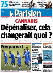 Le Parisien + Cahier Paris du Mardi 16 Octore 2012