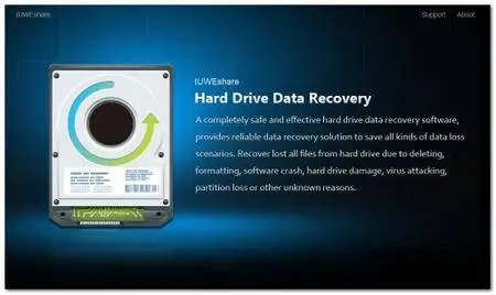 IUWEshare Hard Drive Data Recovery Professional 7.9.9.9
