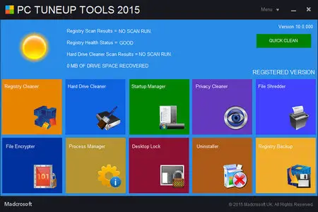 Madcrosoft PC TuneUp Tools 2015 v10.0.000
